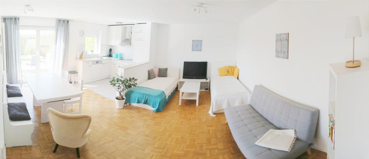 Sonniges 2-Zimmer-Gartenapartment Bietigheim-Bissingen Esterno foto